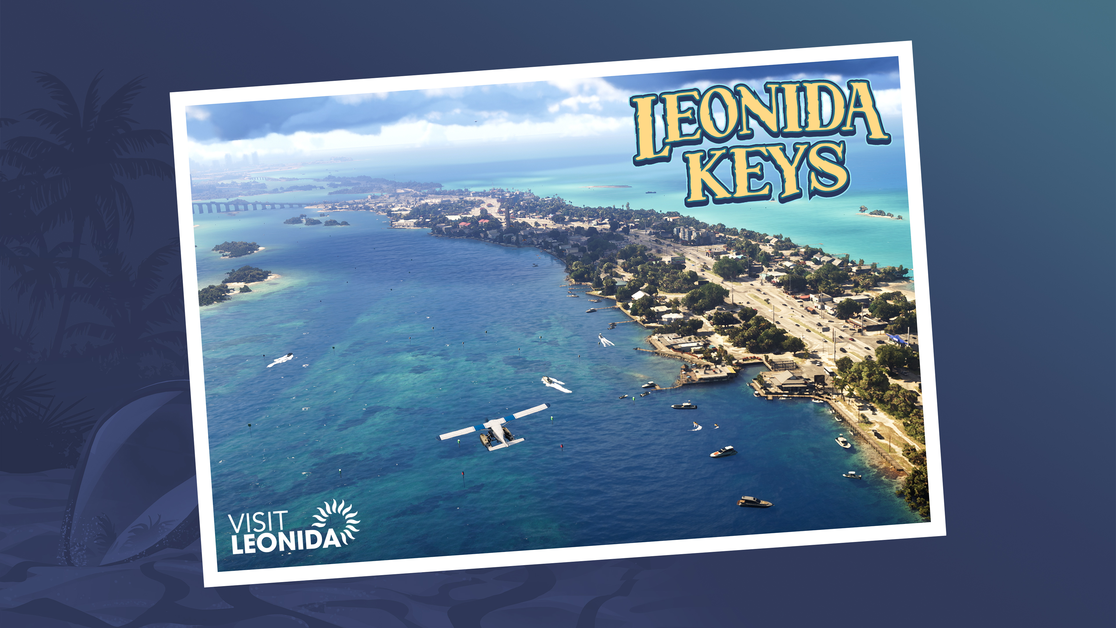Leonida Keys official postcard artwork