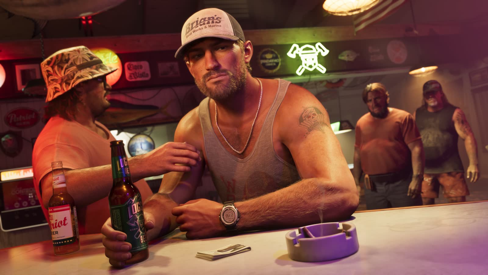 Jason Duval, official GTA 6 screenshot from Rockstar Games