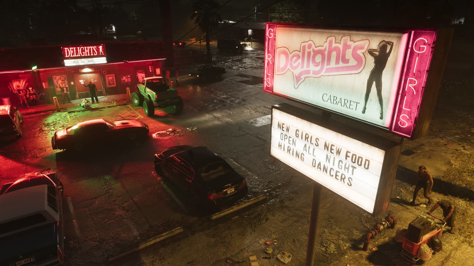Port Gellhorn, official GTA 6 screenshot from Rockstar Games