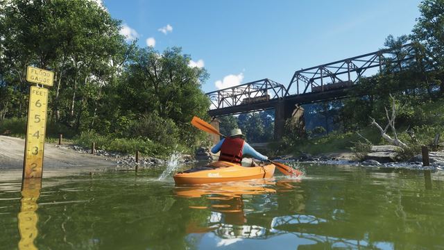Kayak on Mount Kalaga. Official GTA 6 screenshot, Rockstar Games