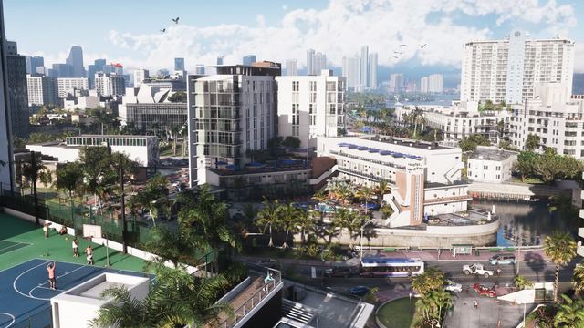 Vice City, official GTA 6 screenshot from Rockstar Games