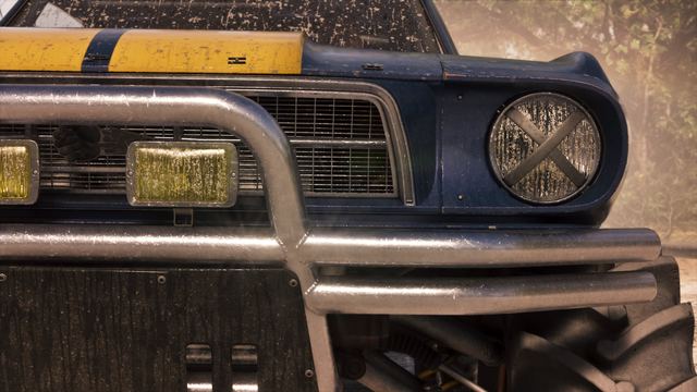 The Dominator Buggy's front end