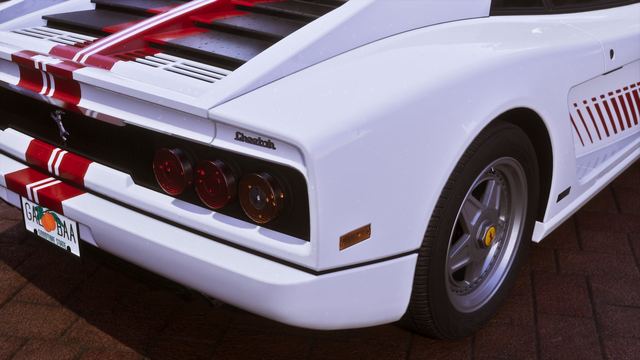 The Cheetah's tail lights and badge