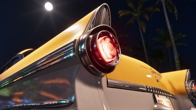 The Stanier's tail light